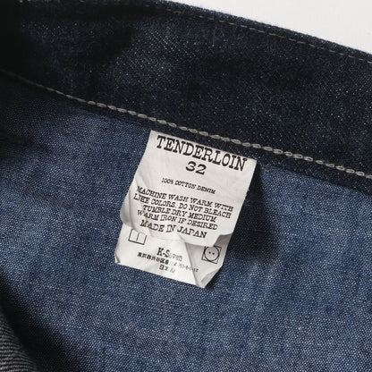 21AW ワンウォッシュ加工 デニムパンツ(DENIM PNT ONE WASH)