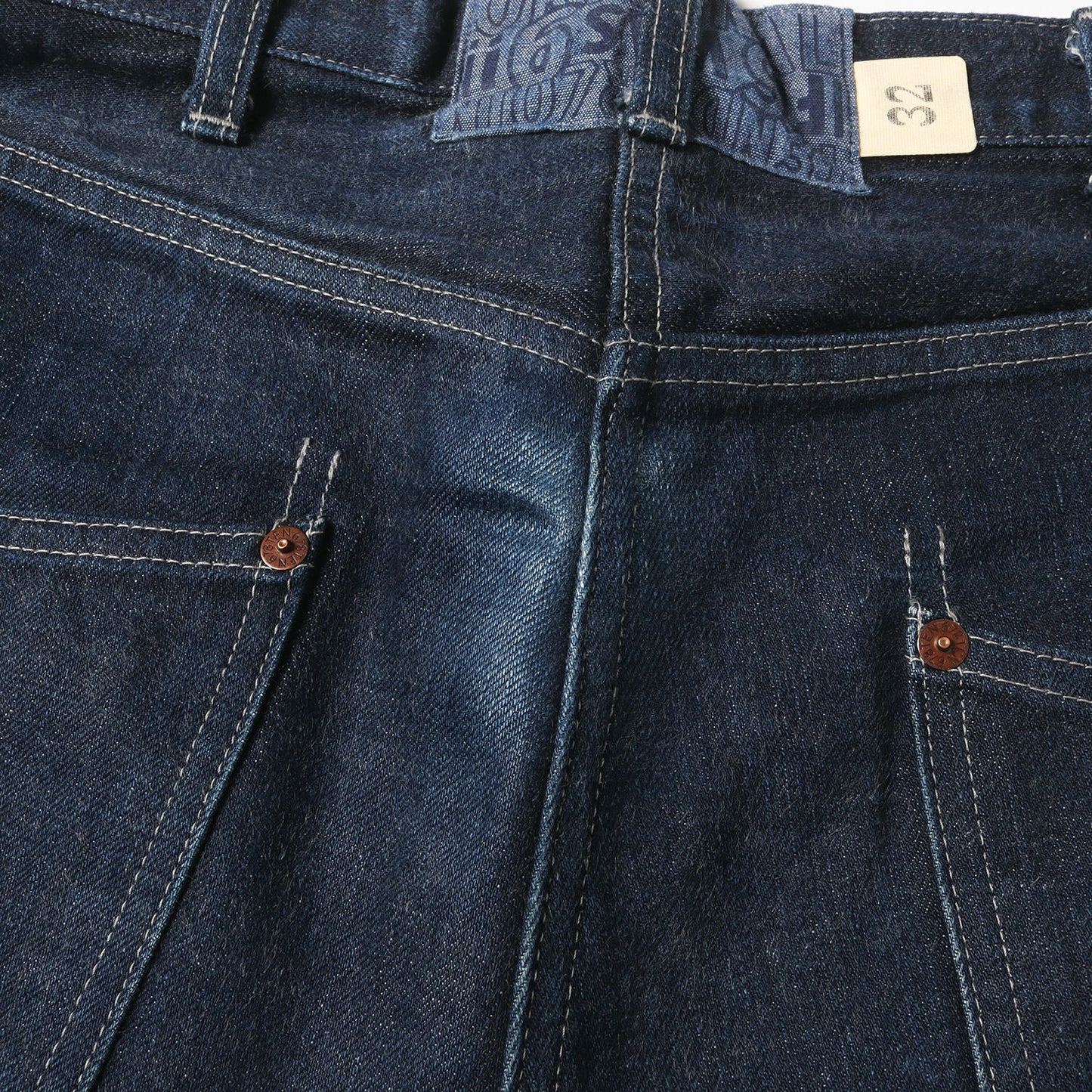 21AW ワンウォッシュ加工 デニムパンツ(DENIM PNT ONE WASH)