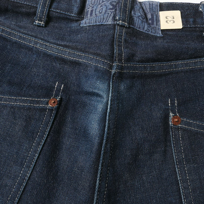 21AW ワンウォッシュ加工 デニムパンツ(DENIM PNT ONE WASH)