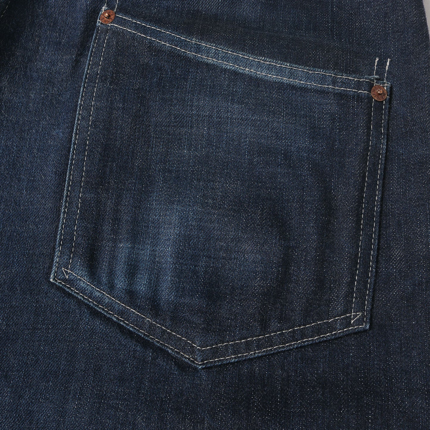 21AW ワンウォッシュ加工 デニムパンツ(DENIM PNT ONE WASH)