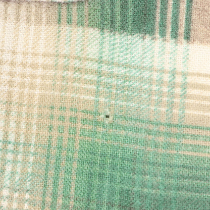 [希少カラー 好配色] 60s プリントチェック フランネルシャツ