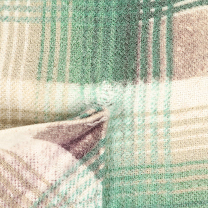 [希少カラー 好配色] 60s プリントチェック フランネルシャツ