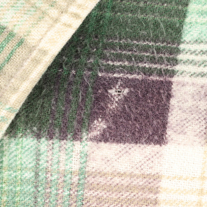 [希少カラー 好配色] 60s プリントチェック フランネルシャツ