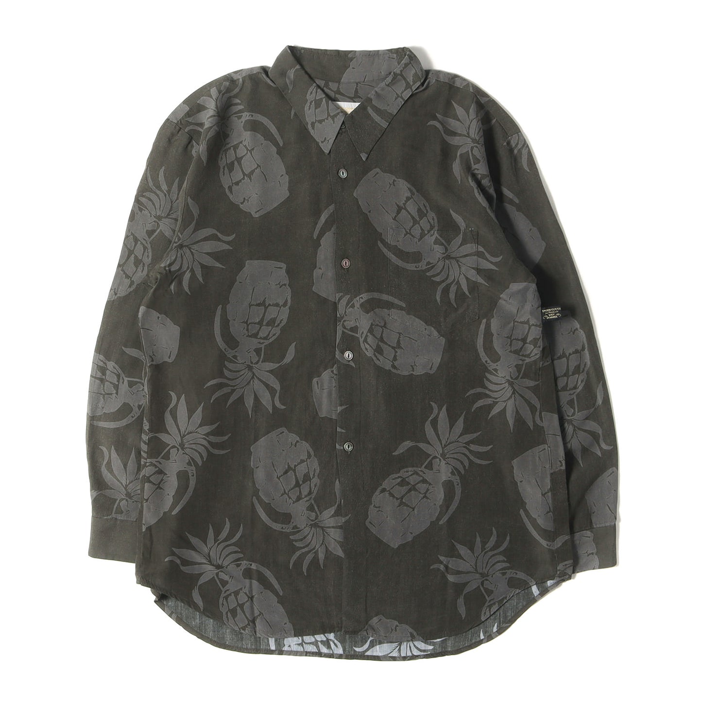 98SS ゲバラ期 / WET SUMMER期 手榴弾 レーヨン シャツ