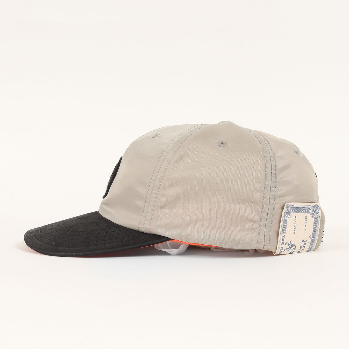 24AW レザーブリム MA-1 プロファイル キャップ(MA-1 MID PROFILE CAP)