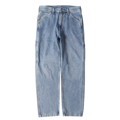 ウォッシュ加工 ルーズフィット ペインター デニムパンツ(STAY LOOSE CARPENTER JEANS)