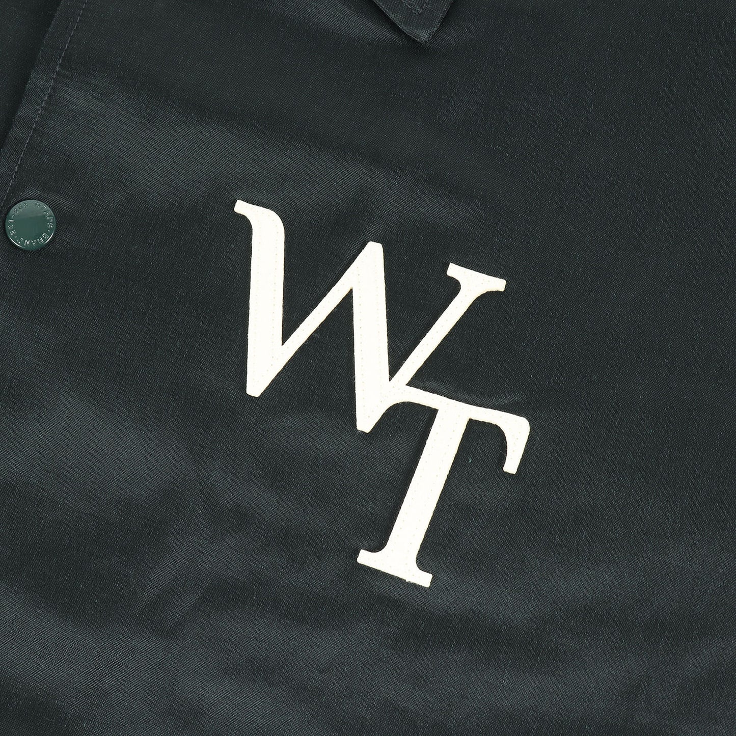 24SS アップリケロゴ サテン コーチジャケット(CHIEF / JACKET / CTRY. SATIN. LEAGUE)