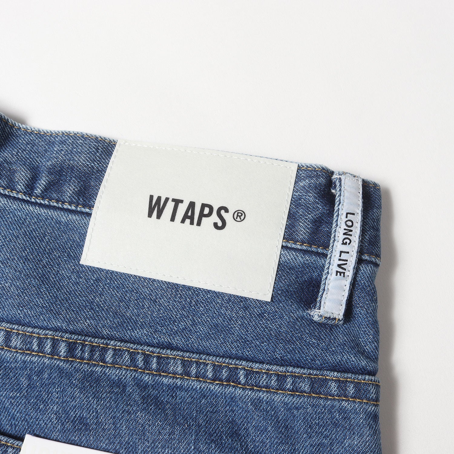 WTAPS 23AW ストーンバイオブリーチ加工 ワイド デニムパンツ美品02 WTAPS (ダブルタップス) 23AW ストーンバイオブリーチ加工 ワイド