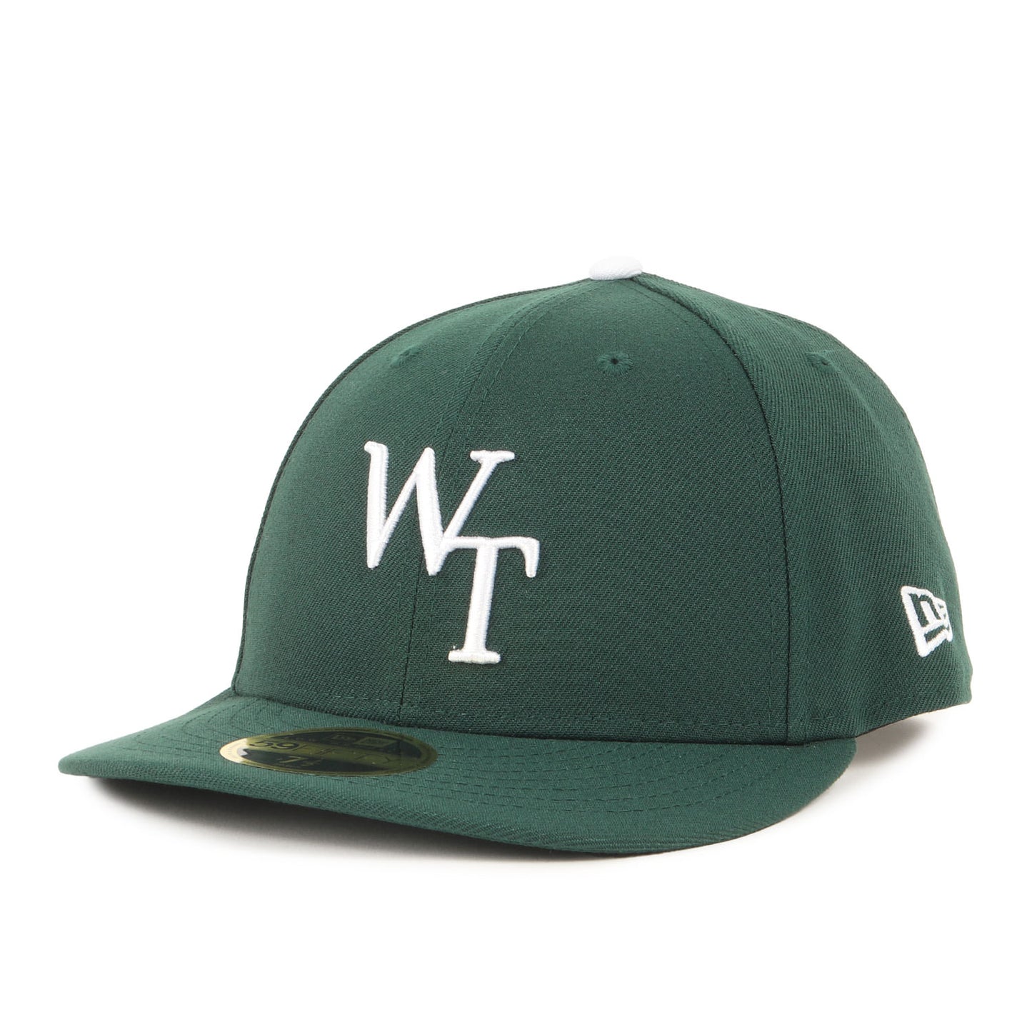 24SS ×NEW ERA WTロゴ刺繍 ベースボールキャップ(59FIFTY LOW PROFILE / CAP / POLY. TWILL)