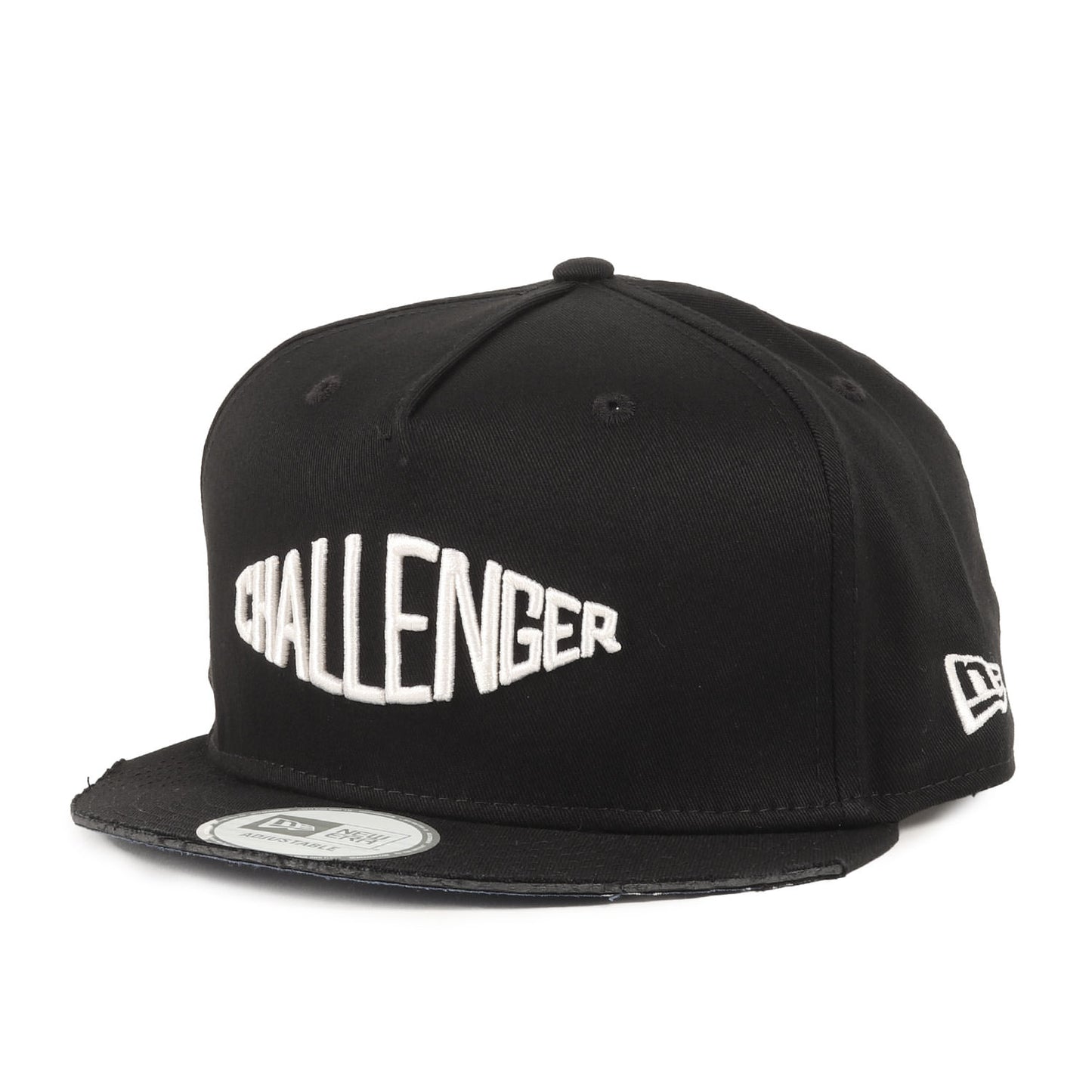 ×NEW ERA バイザーカット スナップバック ベースボールキャップ