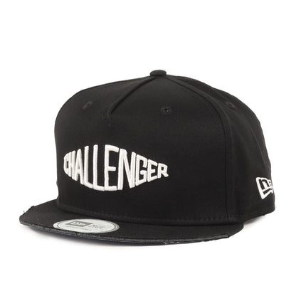 ×NEW ERA バイザーカット スナップバック ベースボールキャップ