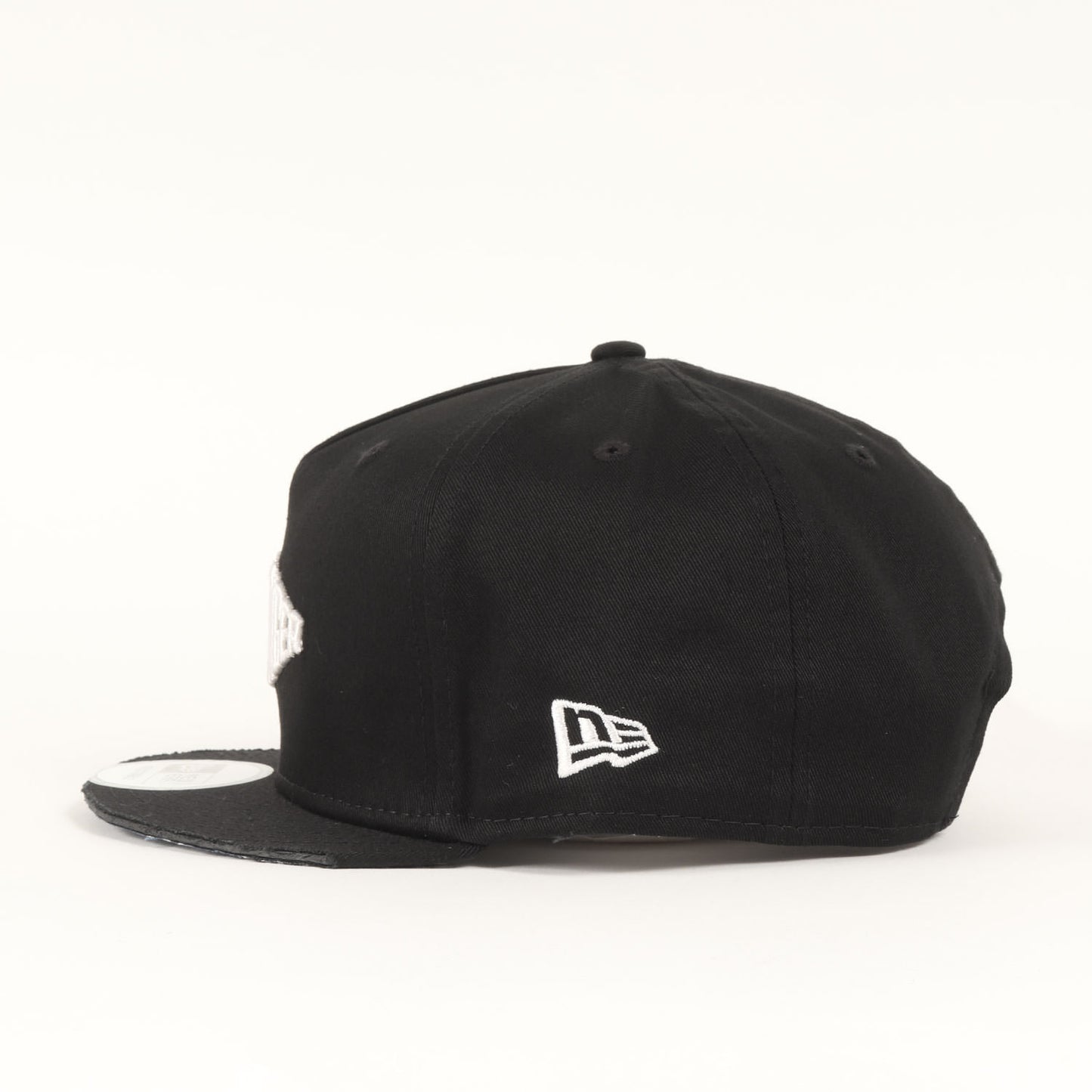 ×NEW ERA バイザーカット スナップバック ベースボールキャップ