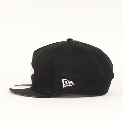 ×NEW ERA バイザーカット スナップバック ベースボールキャップ