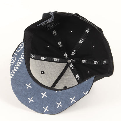×NEW ERA バイザーカット スナップバック ベースボールキャップ