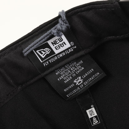×NEW ERA バイザーカット スナップバック ベースボールキャップ