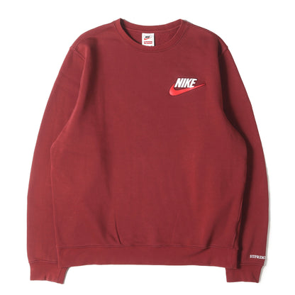 ×NIKE スウッシュロゴ クルーネック スウェット(Crewneck)
