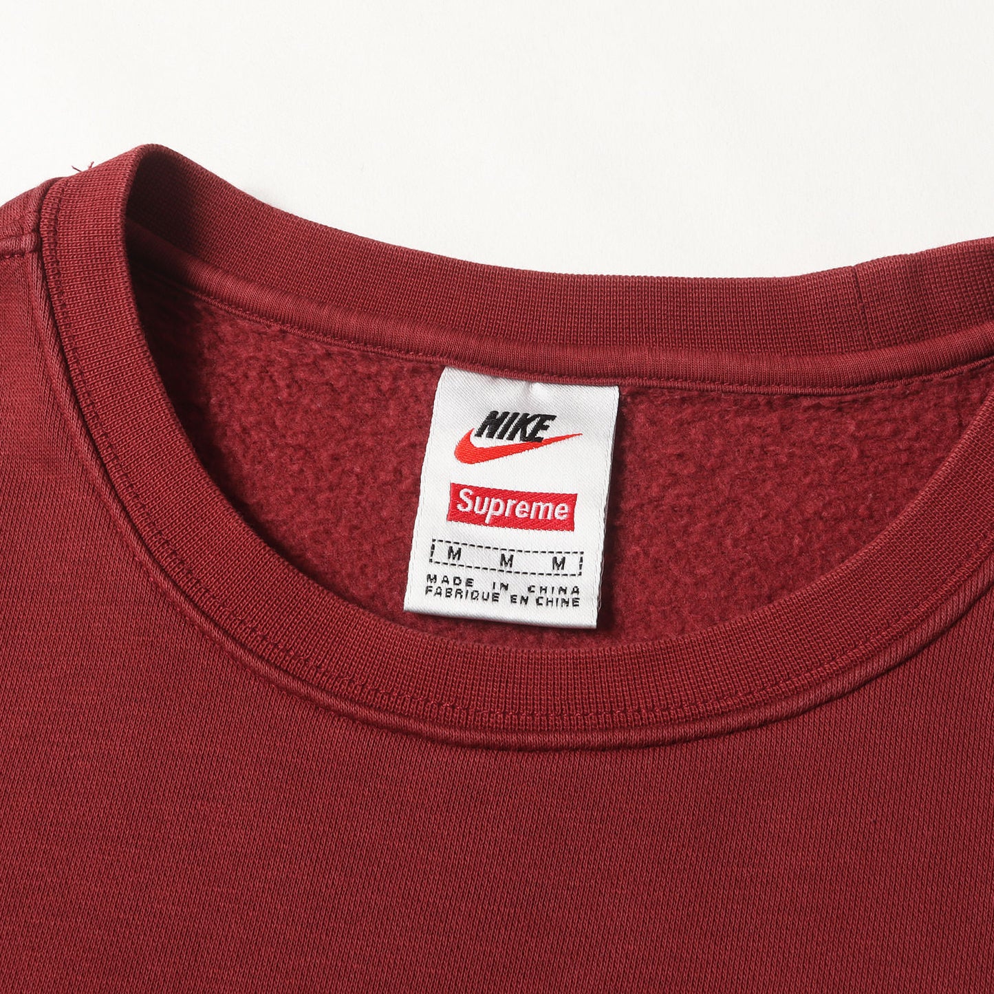 ×NIKE スウッシュロゴ クルーネック スウェット(Crewneck)