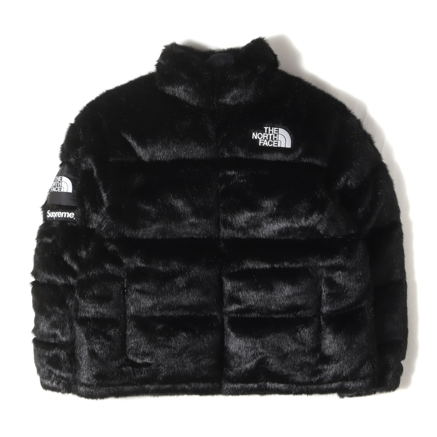 ×THE NORTH FACE フェイクファー ヌプシ ダウンジャケット(Faux Fur Nuptse Jacket)
