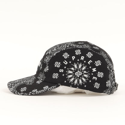 21SS バンダナ柄 BOXロゴ キャンプキャップ(Bandana Camp Cap)