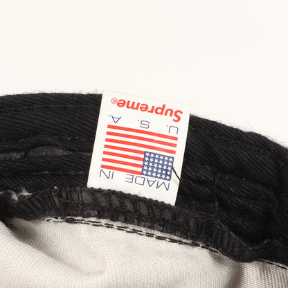 ウォッシュド チノ ツイル BOXロゴ キャンプキャップ(Washed Chino Twill Camp Cap)