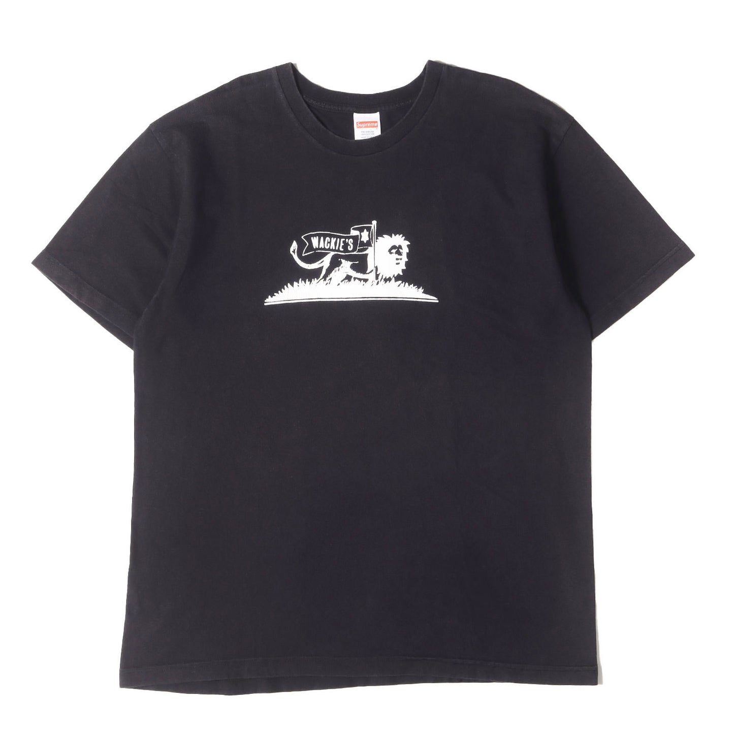 ×Wackies バック BOXロゴ TシャツLion Tee)