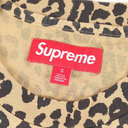 23AW レオパード柄 スモールBOXロゴ ロングスリーブ Tシャツ(Small Box L/S Tee)