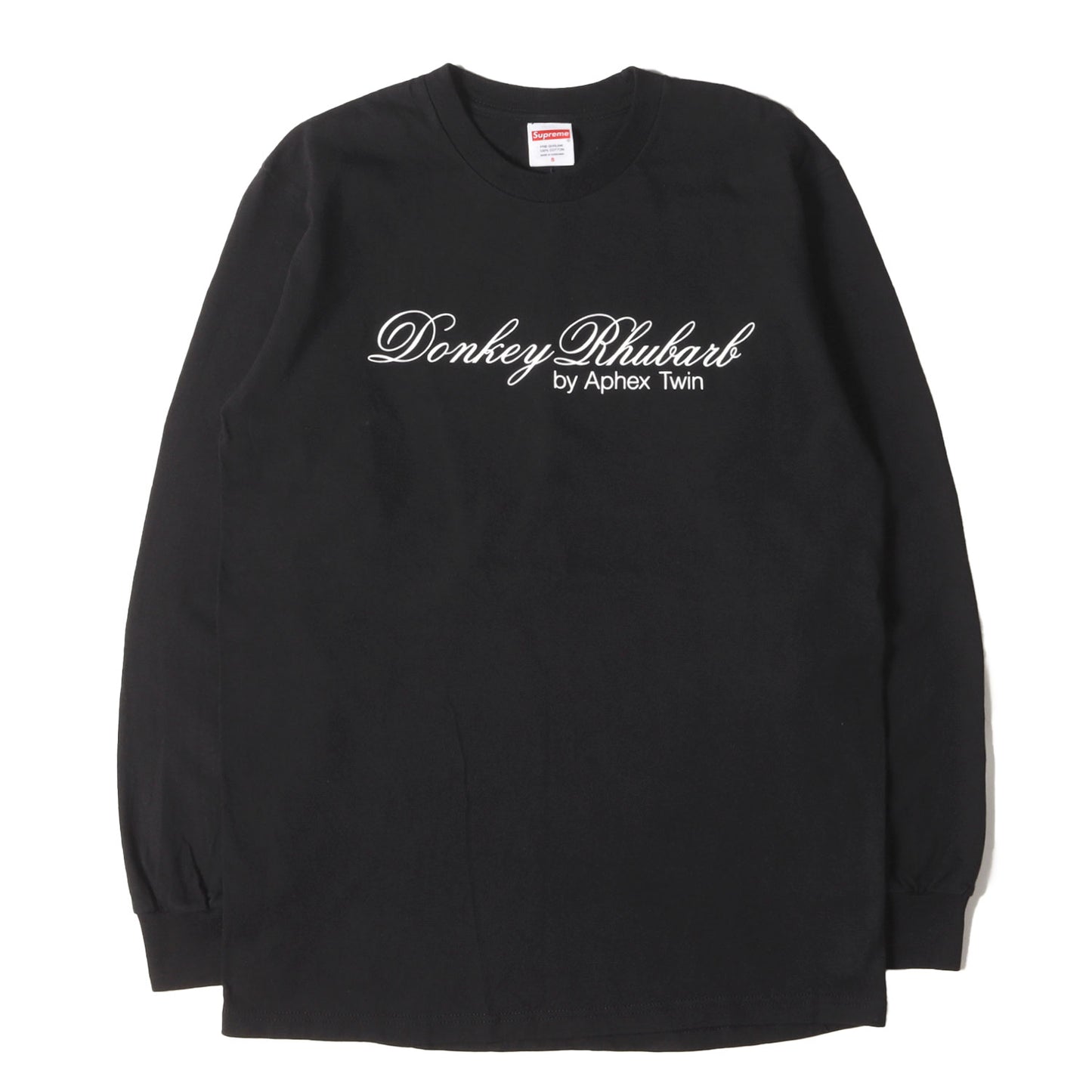 25SS ×Aphex Twin アルバムアート ロングスリーブ Tシャツ(Donkey Rhubarb L/S Tee)