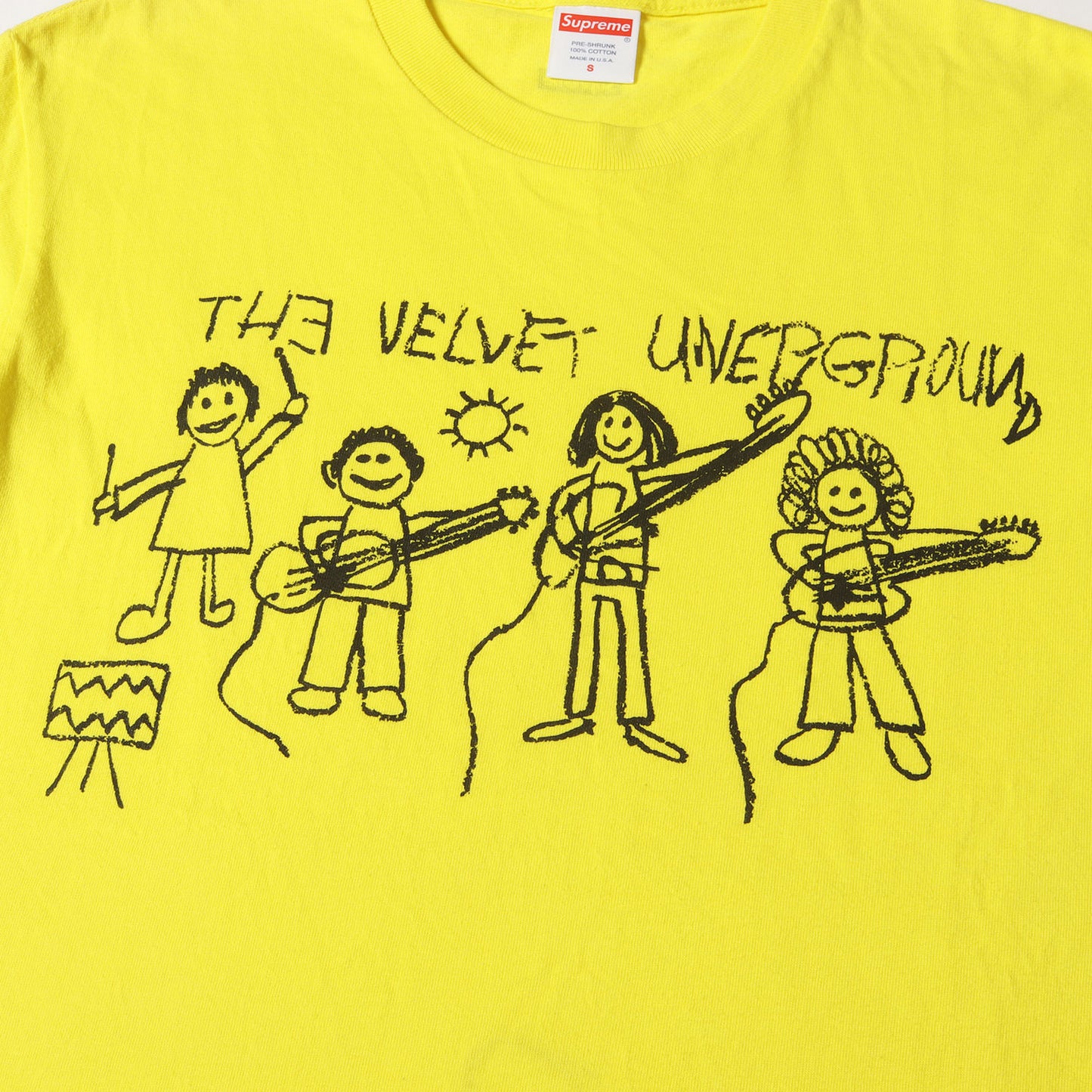 ×The Velvet Underground アルバムアート Tシャツ(Drawing Tee)