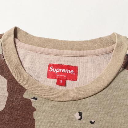 チョコチップデザートカモ ポケット付き ヘビーウェイト Tシャツ(Pocket Tee)