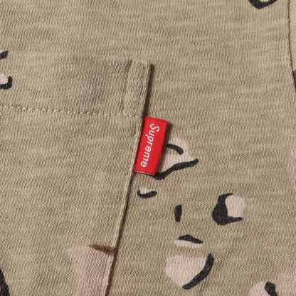 チョコチップデザートカモ ポケット付き ヘビーウェイト Tシャツ(Pocket Tee)
