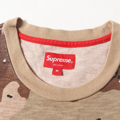 チョコチップデザートカモ ポケット付き ヘビーウェイト Tシャツ(Pocket Tee)