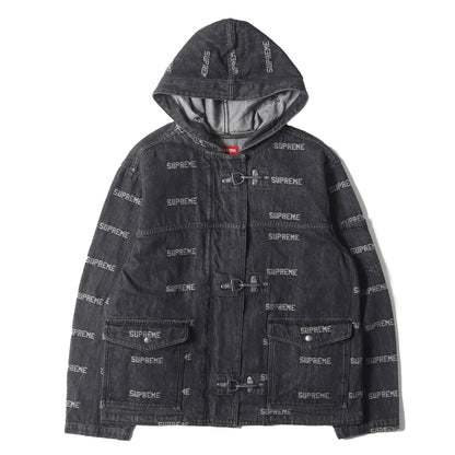 ジャガード デニム ファイヤーマンジャケット(Logo Denim Turnout Jacket)