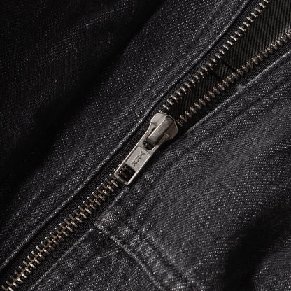 ジャガード デニム ファイヤーマンジャケット(Logo Denim Turnout Jacket)