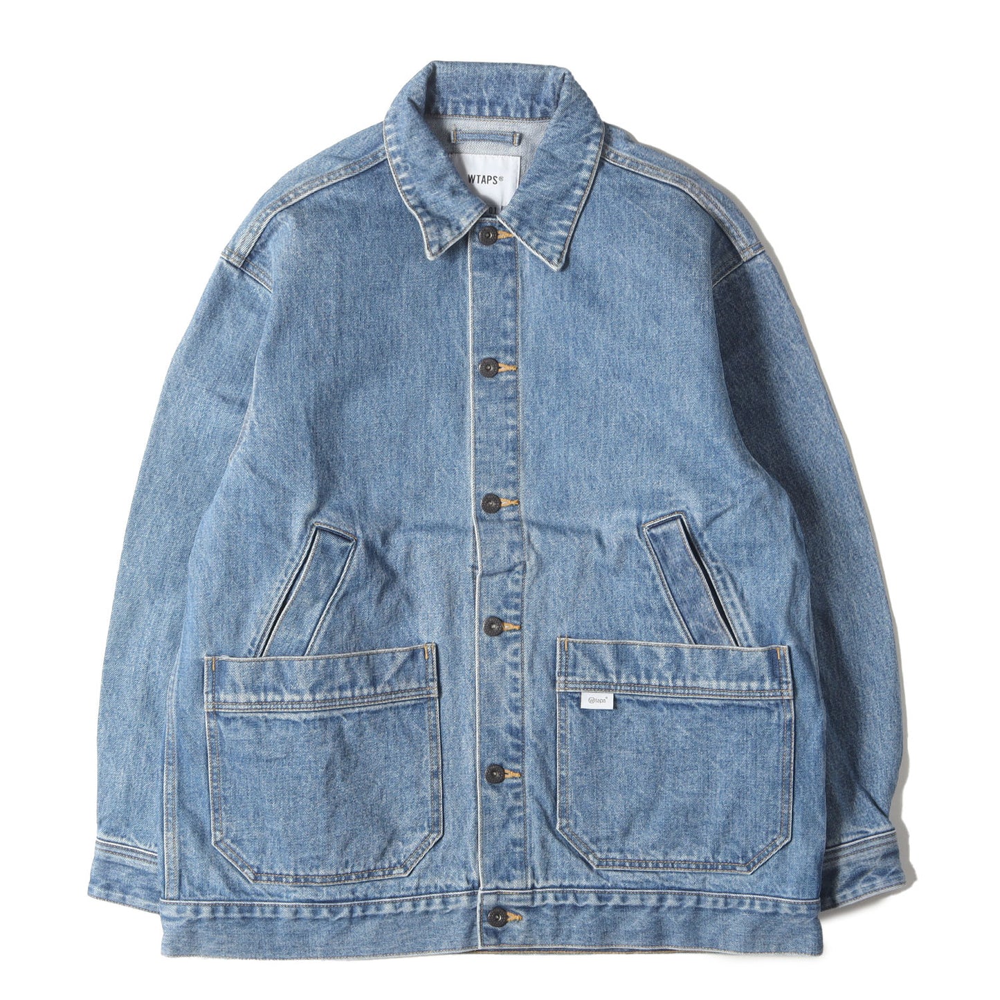 23AW ウォッシュ加工 デニムジャケット(DADDY JACKET COTTON DENIM)