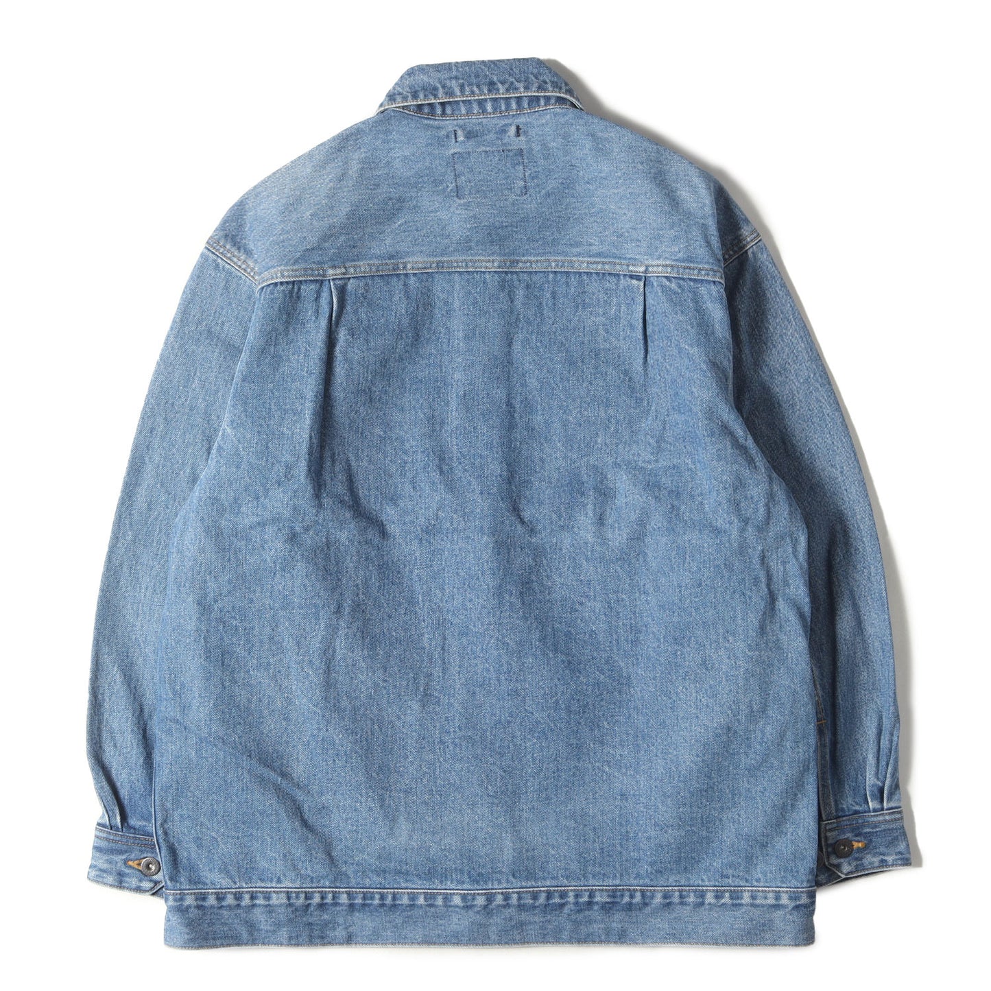 23AW ウォッシュ加工 デニムジャケット(DADDY JACKET COTTON DENIM)