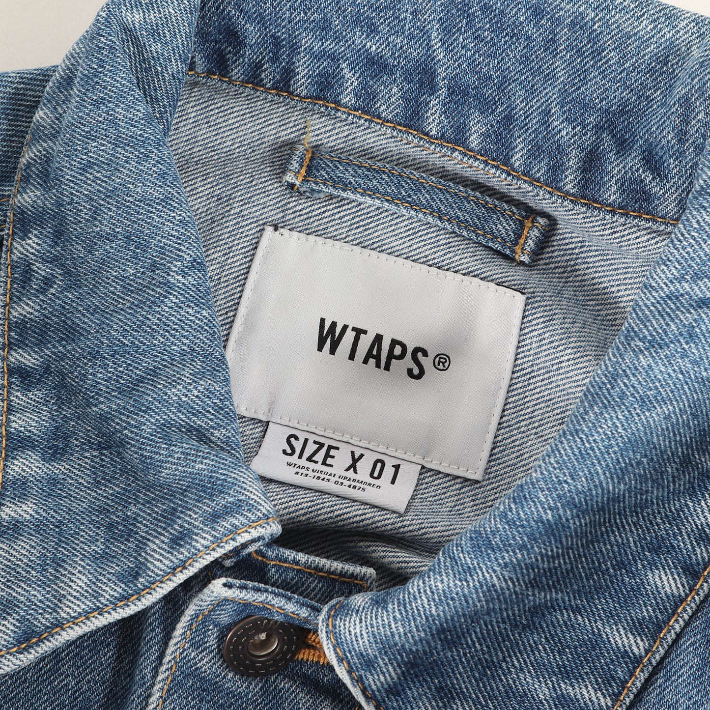 23AW ウォッシュ加工 デニムジャケット(DADDY JACKET COTTON DENIM)