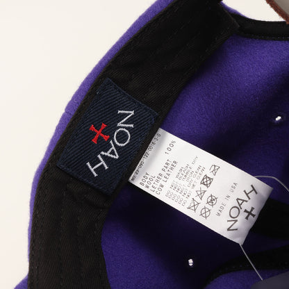 23AW フェルトワッペン ウール 6パネルキャップ