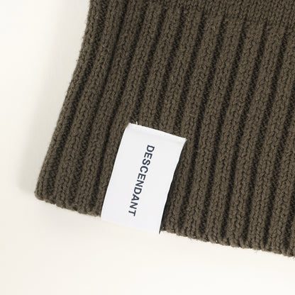 ワンポイント刺繍 コットンニット セーター(JEU COTTON KNIT)