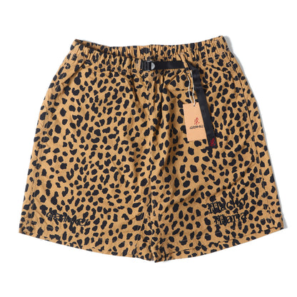 23SS ×GRAMICCI レオパード柄 ナイロン イージーショーツ(LEOPARD G-SHORT)