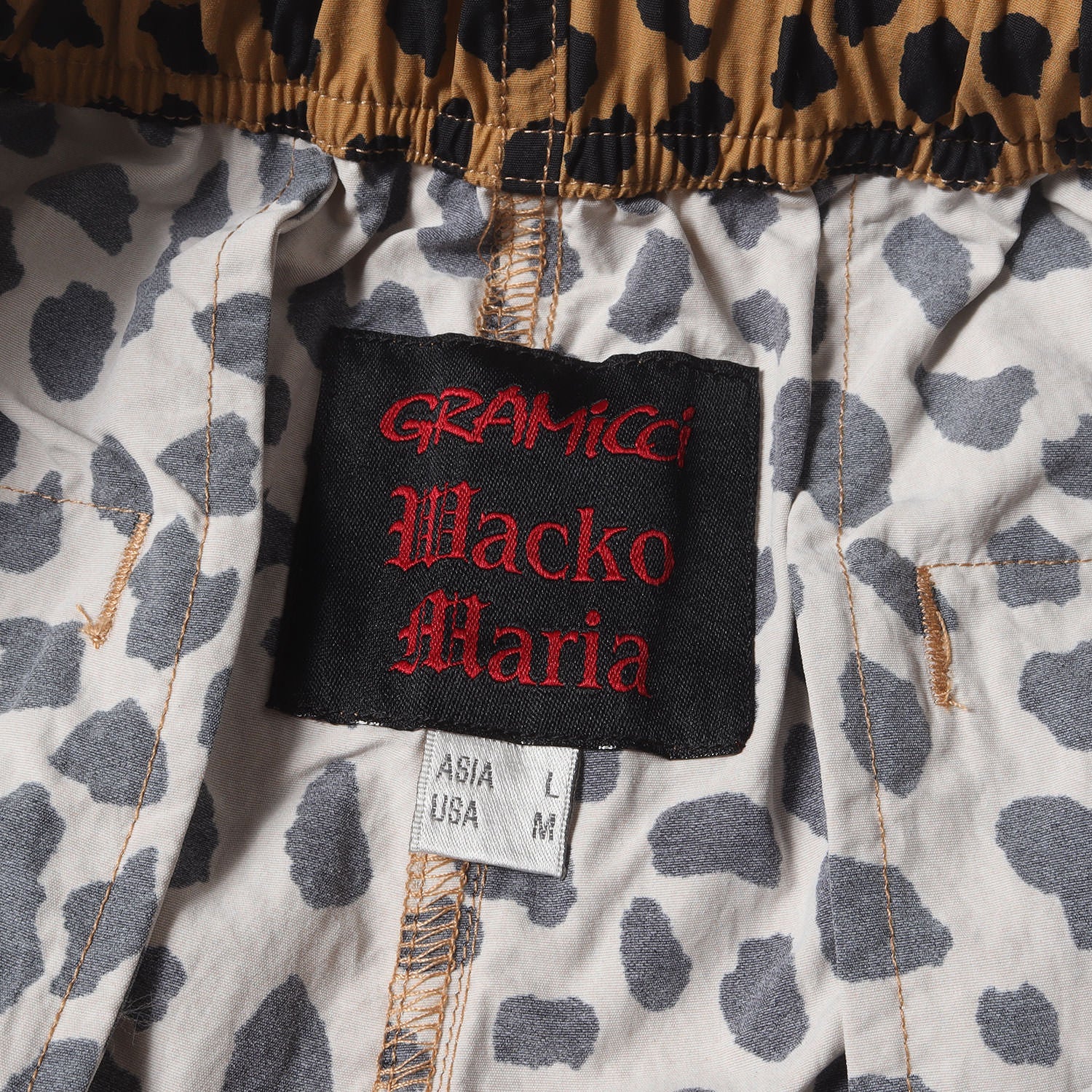 WACKO MARIA (ワコマリア) 23SS ×GRAMICCI レオパード柄 WACKO MARIA (ワコマリア) 23SS ×GRAMICCI レオパード柄