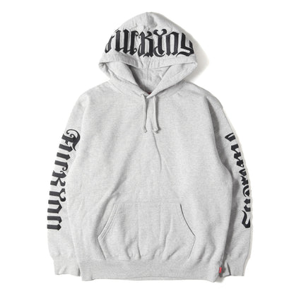 22SS ブランドロゴ刺繍 スウェットパーカー(Ambigram Hooded Sweatshirt)