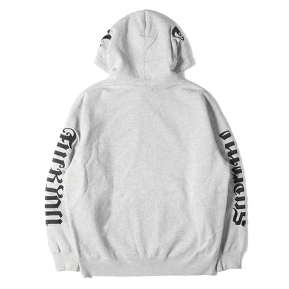 22SS ブランドロゴ刺繍 スウェットパーカー(Ambigram Hooded Sweatshirt)