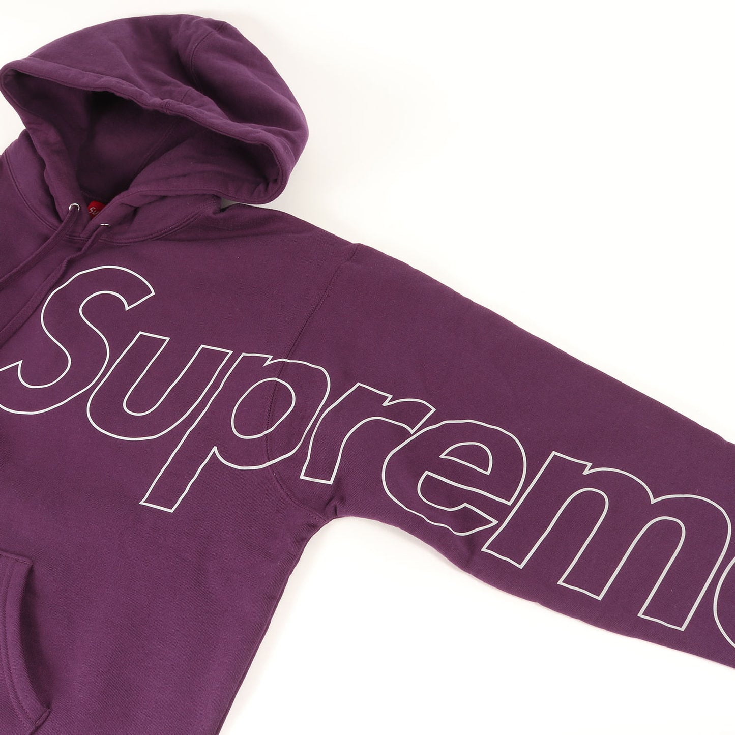 21AW リフレクターロゴ スウェットパーカー(Reflective Hooded Sweatshirt)