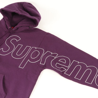 21AW リフレクターロゴ スウェットパーカー(Reflective Hooded Sweatshirt)