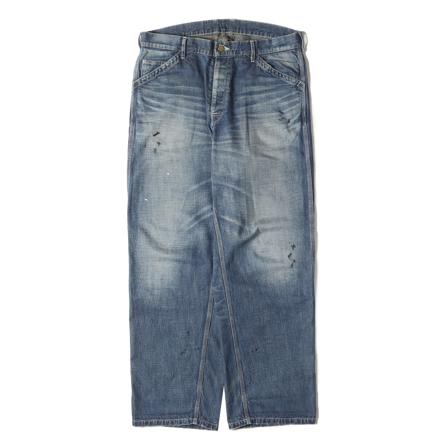 ヴィンテージ加工 ユーティリティーワーク デニムパンツ(WASHED UTILITY / C-PT)