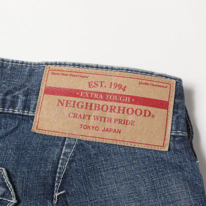 ヴィンテージ加工 ユーティリティーワーク デニムパンツ(WASHED UTILITY / C-PT)