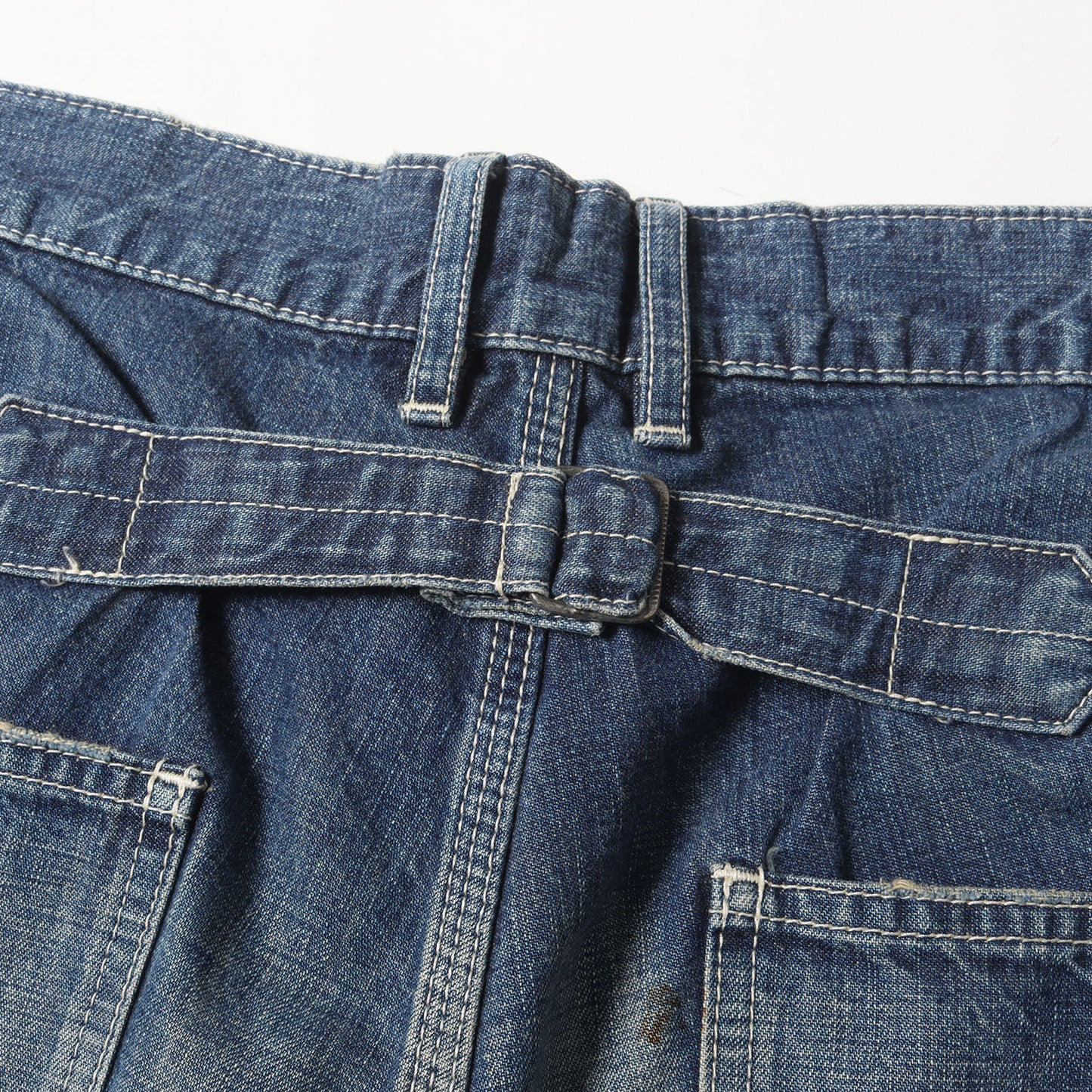 ヴィンテージ加工 ユーティリティーワーク デニムパンツ(WASHED UTILITY / C-PT)
