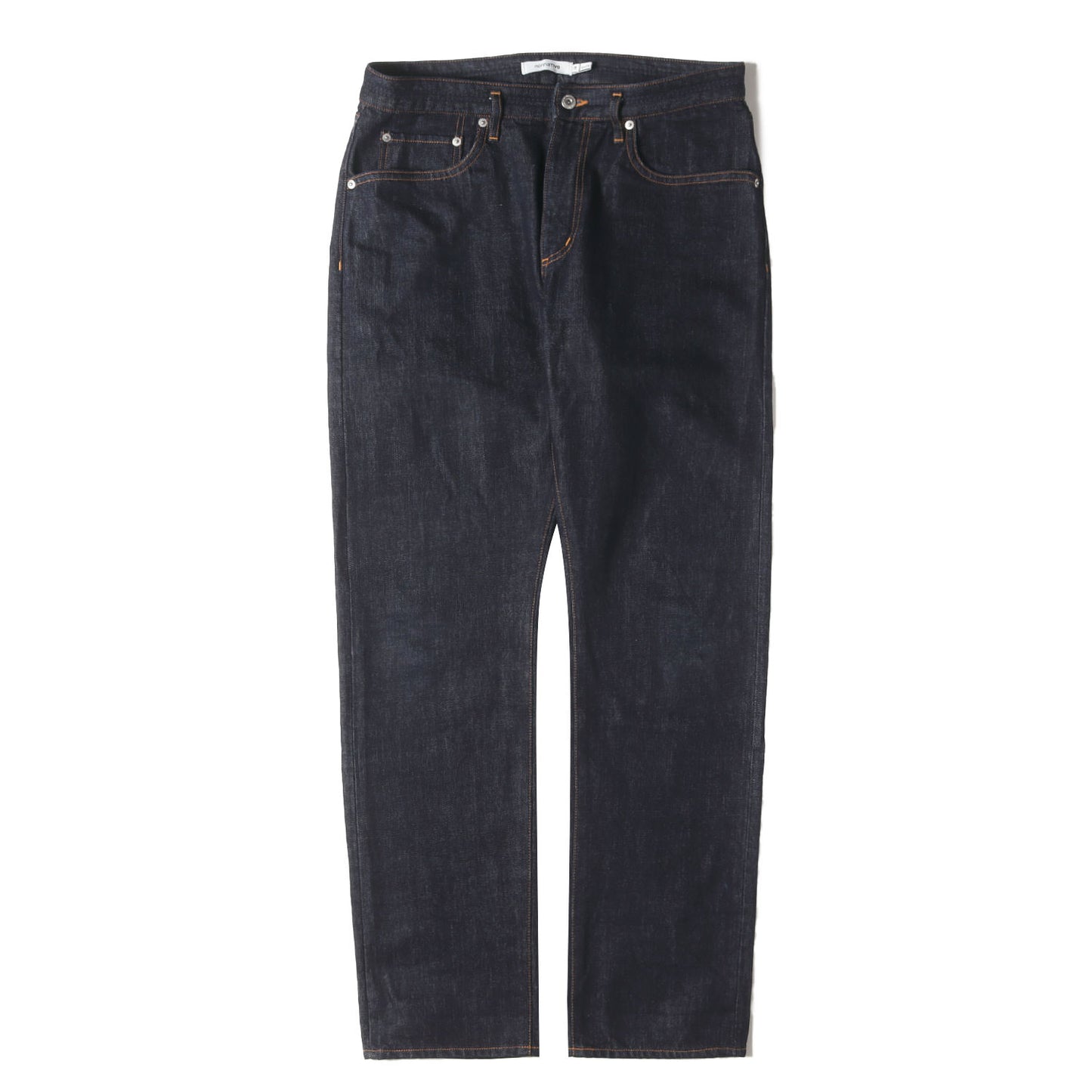 22W/23S ワンウォッシュ加工 デニムパンツ(DWELLER 5P JEANS 03 COTTON 13.5oz SELVEDGE DENIM OW)