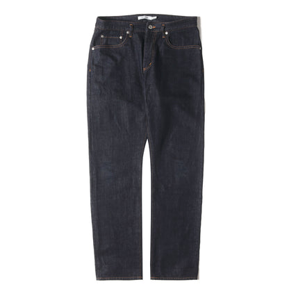 22W/23S ワンウォッシュ加工 デニムパンツ(DWELLER 5P JEANS 03 COTTON 13.5oz SELVEDGE DENIM OW)