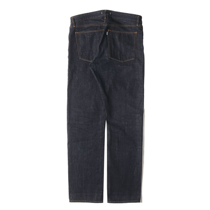 22W/23S ワンウォッシュ加工 デニムパンツ(DWELLER 5P JEANS 03 COTTON 13.5oz SELVEDGE DENIM OW)